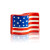 Nora Fleming Stars and Stripes Forever Mini