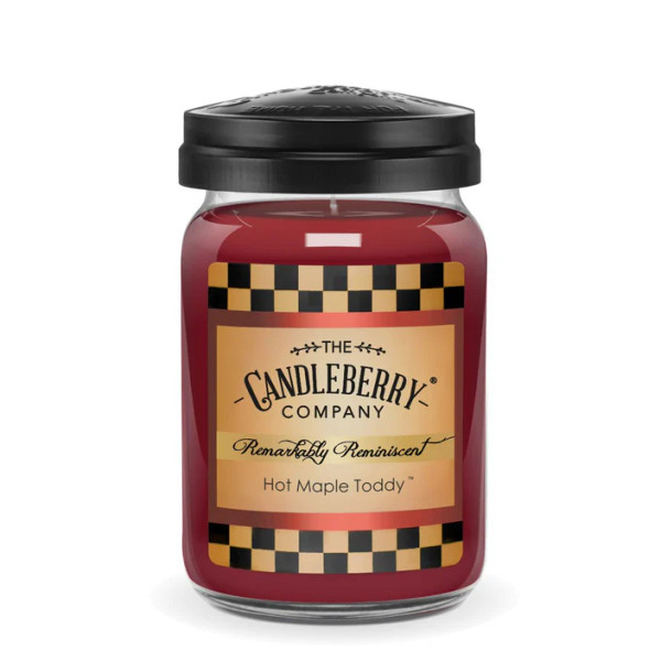 Candleberry Large Jar Hot Maple Toddy 