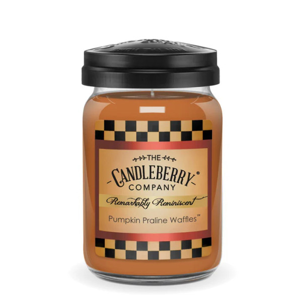 Candleberry Large Jar Pumpkin Praline Waffle 