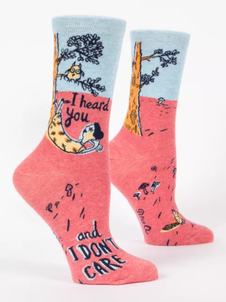 Hi I Don't Care Women's Crew Socks