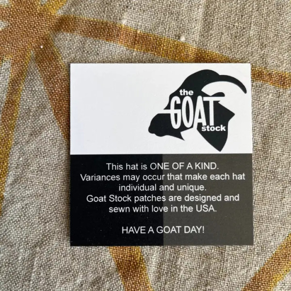 Goat Stock Hat 