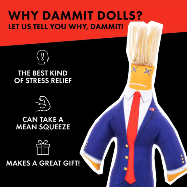 Trump Dammit Doll 