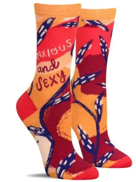 Anxious And Sexy Women's Crew Socks