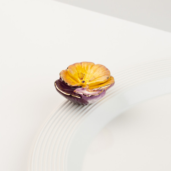 Nora Fleming Pansy Pop Mini 