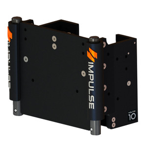 IMPULSE XL 10" Set Back Electric Jack Plate w/Standard Control - Black Anodize IMPULSE XL 10" Set Back Electric Jack Plate w/Standard Control - Black Anodize