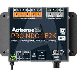 Actisense Intelligent Type Approved NMEA 0183 Multiplexer/NMEA 2000 Gateway Actisense Intelligent Type Approved NMEA 0183 Multiplexer/NMEA 2000 Gateway