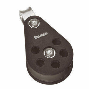 Barton Size 5 54mm Plain Bearing Pulley Block Single Block Fixed Eye Barton Size 5 54mm Plain Bearing Pulley Block Single Block Fixed Eye