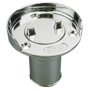 Sea-Dog Hose Deck Fill w/Splash Guard - Die Cast Zinc Chrome Plated Sea-Dog Hose Deck Fill w/Splash Guard - Die Cast Zinc Chrome Plated