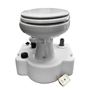 Albin Group Voyager Electric Compact Toilet System w/Tank - 12V Albin Group Voyager Electric Compact Toilet System w/Tank - 12V