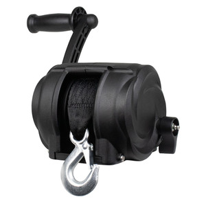 Powerwinch Premier Series Winch 2000lb, 8", Crank Arm - Carbon Black Powerwinch Premier Series Winch 2000lb, 8", Crank Arm - Carbon Black