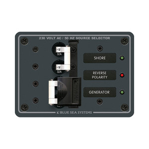 Blue Sea 8161 AC Toggle Source Selector (230V) - 2 Source Blue Sea 8161 AC Toggle Source Selector (230V) - 2 Source