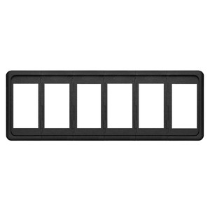 Blue Sea 8260 6 Position Contura Switch Mounting Panels Blue Sea 8260 6 Position Contura Switch Mounting Panels