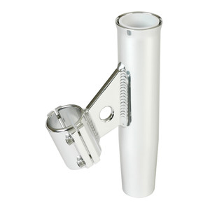Lee's Clamp-On Rod Holder - Silver Aluminum - Vertical Mount - Fits 1.050" O.D. Pipe Lee's Clamp-On Rod Holder - Silver Aluminum - Vertical Mount - Fits 1.050" O.D. Pipe