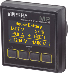 Blue Sea M2 DC Multimeter with State of Charge Blue Sea M2 DC Multimeter with State of Charge
