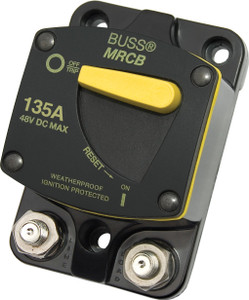 Blue Sea 187-Series 135 Amp Circuit Breaker Surface Mount Blue Sea 187-Series 135 Amp Circuit Breaker Surface Mount