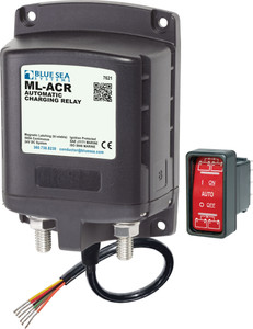 Blue Sea ML-ACR Automatic Charging Relay 24vDC 500A Blue Sea ML-ACR Automatic Charging Relay 24vDC 500A