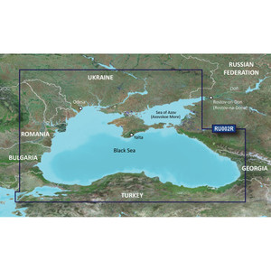 Garmin BlueChart® g3 HD - HXRU002R - Black Sea & Azov Sea - microSD™/SD™ Garmin BlueChart® g3 HD - HXRU002R - Black Sea & Azov Sea - microSD™/SD™