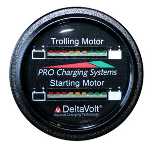 Dual Pro Battery Fuel Gauge For 1 - 36v, 1 -12v Systems Dual Pro Battery Fuel Gauge For 1 - 36v, 1 -12v Systems