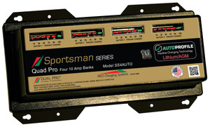 Dual Pro SS4AUTO Battery Charger, Auto Profile 4 Bank 40 Amps Dual Pro SS4AUTO Battery Charger, Auto Profile 4 Bank 40 Amps