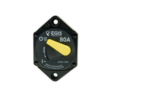 EGIS 87-Series 80 Amp Circuit Breaker Panel Mount EGIS 87-Series 80 Amp Circuit Breaker Panel Mount