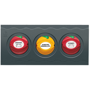 BEP Contour Connect 3 Battery Switch Panel w/3 Disconnects BEP Contour Connect 3 Battery Switch Panel w/3 Disconnects