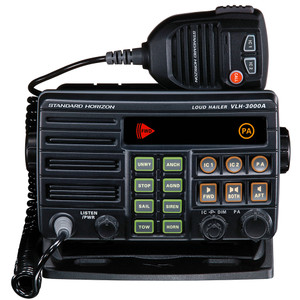 Standard Horizon VLH-3000A 30W Dual Zone PA/Loud Hailer/Fog w/Listen Back & 2 Optional Intercom Stations Standard Horizon VLH-3000A 30W Dual Zone PA/Loud Hailer/Fog w/Listen Back & 2 Optional Intercom Stations