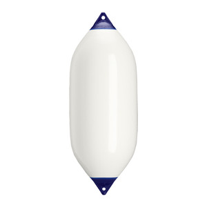Polyform F-10 Twin Eye Fender 18" x 50" - White Polyform F-10 Twin Eye Fender 18" x 50" - White