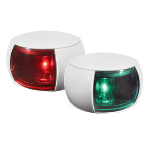 Hella Marine NaviLED Port & Starboard Pair - 2nm - Colored Lens/White Housing Hella Marine NaviLED Port & Starboard Pair - 2nm - Colored Lens/White Housing