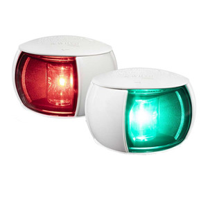 Hella Marine NaviLED Port & Starboard Pair - 2nm - Clear Lens/White Housing Hella Marine NaviLED Port & Starboard Pair - 2nm - Clear Lens/White Housing