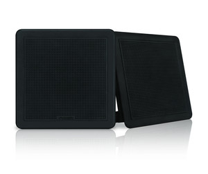 Fusion FM-F65SB 6in Black Square Flush Mount Speakers Fusion FM-F65SB 6in Black Square Flush Mount Speakers