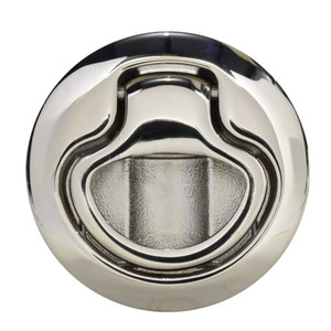 Southco Flush Pull Latch Pull to Open - Non-Locking - Polished Stainless Steel Southco Flush Pull Latch Pull to Open - Non-Locking - Polished Stainless Steel
