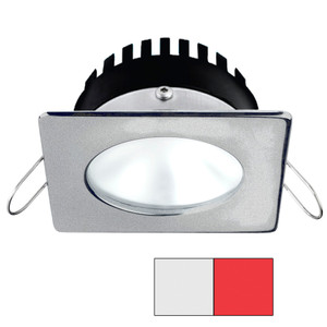 i2Systems Apeiron PRO A506 - 6W Spring Mount Light - Square/Round - Cool White & Red - Brushed Nickel Finish i2Systems Apeiron PRO A506 - 6W Spring Mount Light - Square/Round - Cool White & Red - Brushed Nickel Finish