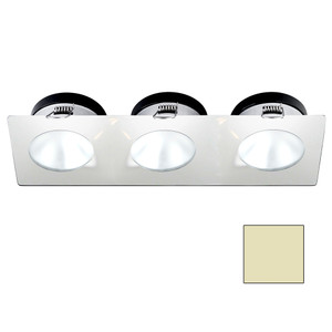 i2Systems Apeiron A1110Z - 4.5W Spring Mount Light - Triple Round - Warm White - White Finish i2Systems Apeiron A1110Z - 4.5W Spring Mount Light - Triple Round - Warm White - White Finish
