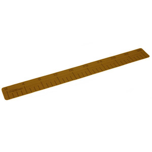 SeaDek 36" Fish Ruler - Mocha Brushed w/SeaDek Logo SeaDek 36" Fish Ruler - Mocha Brushed w/SeaDek Logo