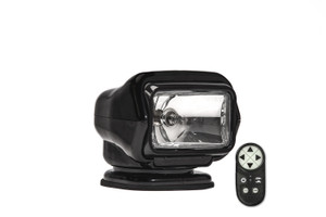 Golight Stryker Halogen Black Wireless Handheld Remote Portable Magnetic Base Golight Stryker Halogen Black Wireless Handheld Remote Portable Magnetic Base