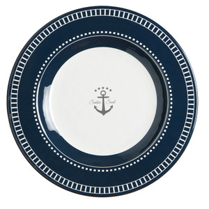 Marine Business Melamine Round Dessert Plate - SAILOR SOUL - 7" Set of 6 Marine Business Melamine Round Dessert Plate - SAILOR SOUL - 7" Set of 6