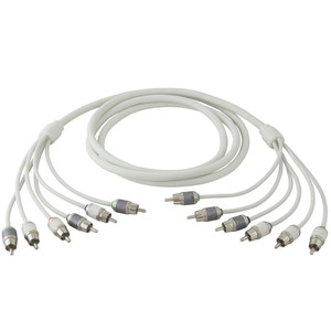 T-Spec V10 Series RCA Audio Cable - 6 Channel - 17' (5.18 M) T-Spec V10 Series RCA Audio Cable - 6 Channel - 17' (5.18 M)