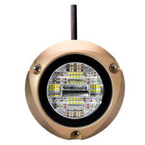 Lumitec Zambezi X2 Surface Mount Underwater Light - White & Blue Lumitec Zambezi X2 Surface Mount Underwater Light - White & Blue