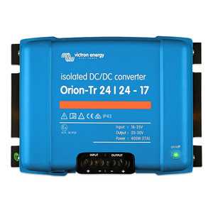 Victron Orion-TR Isolated DC-DC Converter - 24 VDC to 24 VDC - 400W - 17AMP Victron Orion-TR Isolated DC-DC Converter - 24 VDC to 24 VDC - 400W - 17AMP