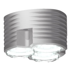 Lopolight Series 400-080-26 - 30W Deck/Spreader Light - White - Silver Housing Lopolight Series 400-080-26 - 30W Deck/Spreader Light - White - Silver Housing