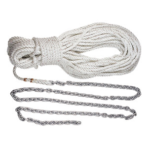 Lewmar Premium Anchor Rode 215'-15' of 1/4" Chain & 200' of 1/2" Rope w/Shackle Lewmar Premium Anchor Rode 215'-15' of 1/4" Chain & 200' of 1/2" Rope w/Shackle