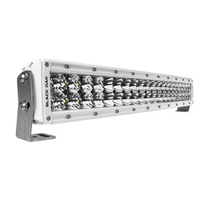 Black Oak Pro Series 3.0 Curved Double Row 20" LED Light Bar - Combo Optics - White Housing Black Oak Pro Series 3.0 Curved Double Row 20" LED Light Bar - Combo Optics - White Housing