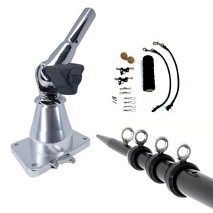 Tigress XD Bay Series Top Mount System - 15' - Aluminum Black Outriggers Deluxe Rigging Kit Tigress XD Bay Series Top Mount System - 15' - Aluminum Black Outriggers Deluxe Rigging Kit