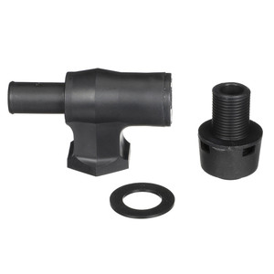 Attwood 90° P-Trap Fuel Tank Vent - Black w/Black Vent Head Attwood 90° P-Trap Fuel Tank Vent - Black w/Black Vent Head
