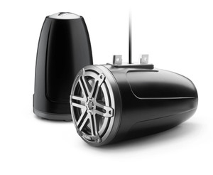 JL Audio M3 7.7in Enclosed Tower Speakers Gray Sport Grille JL Audio M3 7.7in Enclosed Tower Speakers Gray Sport Grille
