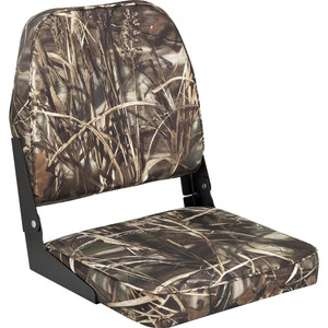 Attwood Swivl-Eze Low Back Padded Flip Seat - Camo Attwood Swivl-Eze Low Back Padded Flip Seat - Camo