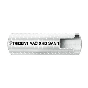Trident Marine 1-1/2" VAC XHD Sanitation Hose - Hard PVC Helix - White - Sold by the Foot Trident Marine 1-1/2" VAC XHD Sanitation Hose - Hard PVC Helix - White - Sold by the Foot
