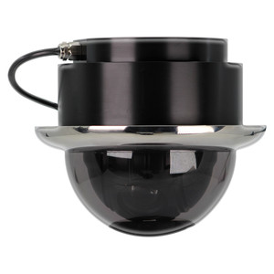 Iris Miniature Marine PTZ Dome Camera - Stainless Bezel - Hi-Def Ethernet IP - 10x Digital Zoom - 4 in 1 Video Format Iris Miniature Marine PTZ Dome Camera - Stainless Bezel - Hi-Def Ethernet IP - 10x Digital Zoom - 4 in 1 Video Format