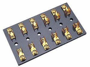 Sea-Dog Line Bakelite Fuse Block - 6 Gang 420516-1 Sea-Dog Line Bakelite Fuse Block - 6 Gang 420516-1