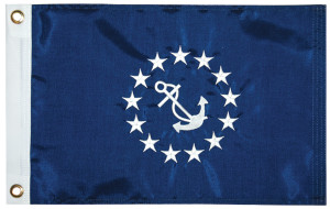 Lippert Components Inc Commodore Flag 12X18 Nylon 2020109214 Lippert Components Inc Commodore Flag 12X18 Nylon 2020109214